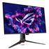 Asus ROG Swift 31.5-inch QD-OLED 4K gaming monitor with RGB lighting, USB ports, VESA mount, 240Hz refresh rate, and 0.03ms response time.