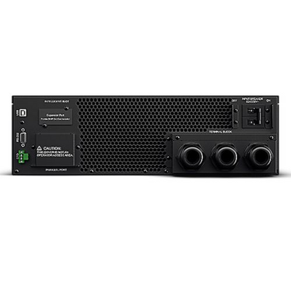 Start2Finish CyberPower Online XL Smart App 10,000VA UPS with LCD display, rack/tower design, hardwire terminal, and external battery module