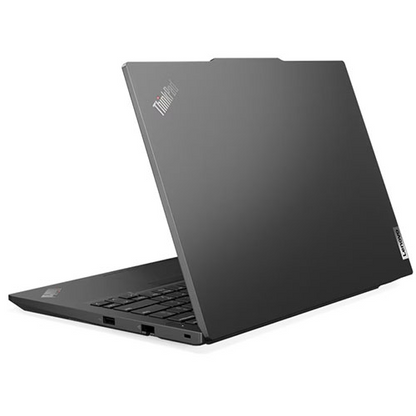 Lenovo ThinkPad E14 G5 laptop with 14-inch IPS display, backlit keyboard, USB-C port, running Windows 11 Pro.