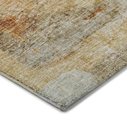 Luxury washable Boca taupe 3x5 rug by Start2Finish, featuring soft texture and modern design in neutral taupe color
