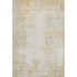 Luxury Ravenna Linen indoor/outdoor rug by Start2Finish, 8x10 feet with intricate pattern and durable washable linen material.