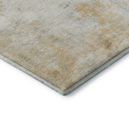 Start2Finish Ravenna Linen 8x10 indoor/outdoor rug with intricate woven design in neutral tones.