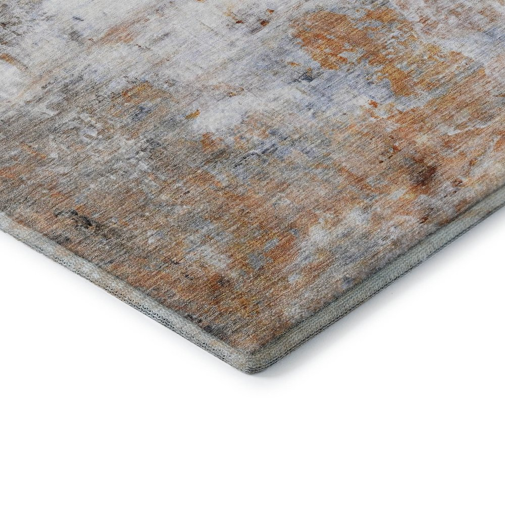 Luxurious indoor/outdoor Ravenna Copper rug by Start2Finish, 5&
