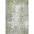 Luxury Washable Ravenna Aloe indoor outdoor rug by Start2Finish, featuring a vibrant green aloe leaf pattern on an 8x10 rug.