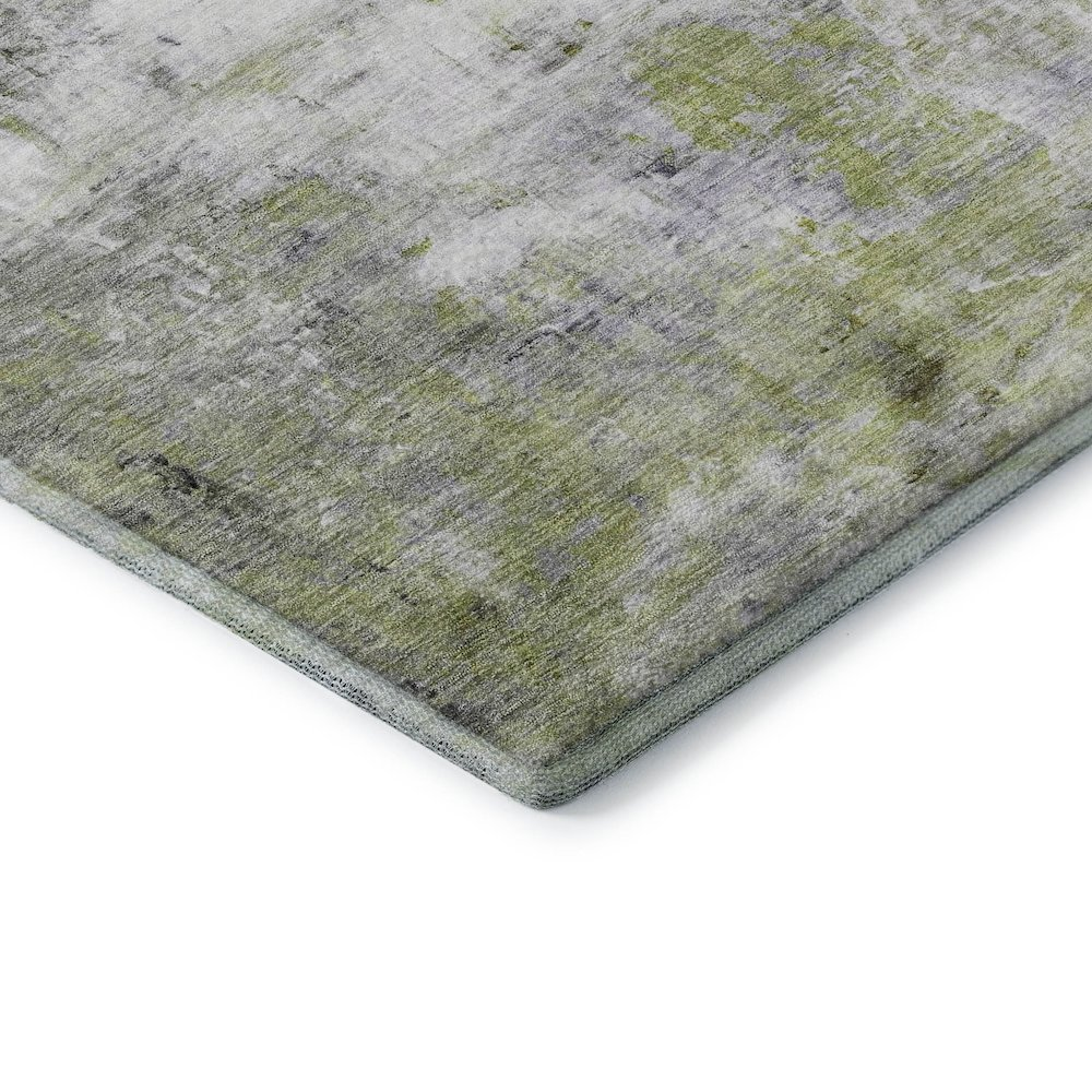 Start2Finish Ravenna Aloe indoor/outdoor rug, 8x10 feet, featuring a washable, stylish design with a lush aloe pattern.