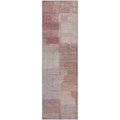 Start2Finish Ravenna blush indoor/outdoor runner rug, 2&