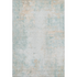Start2Finish Ravenna Seafoam 10x14 indoor/outdoor washable rug with intricate patterns and soft seafoam color.