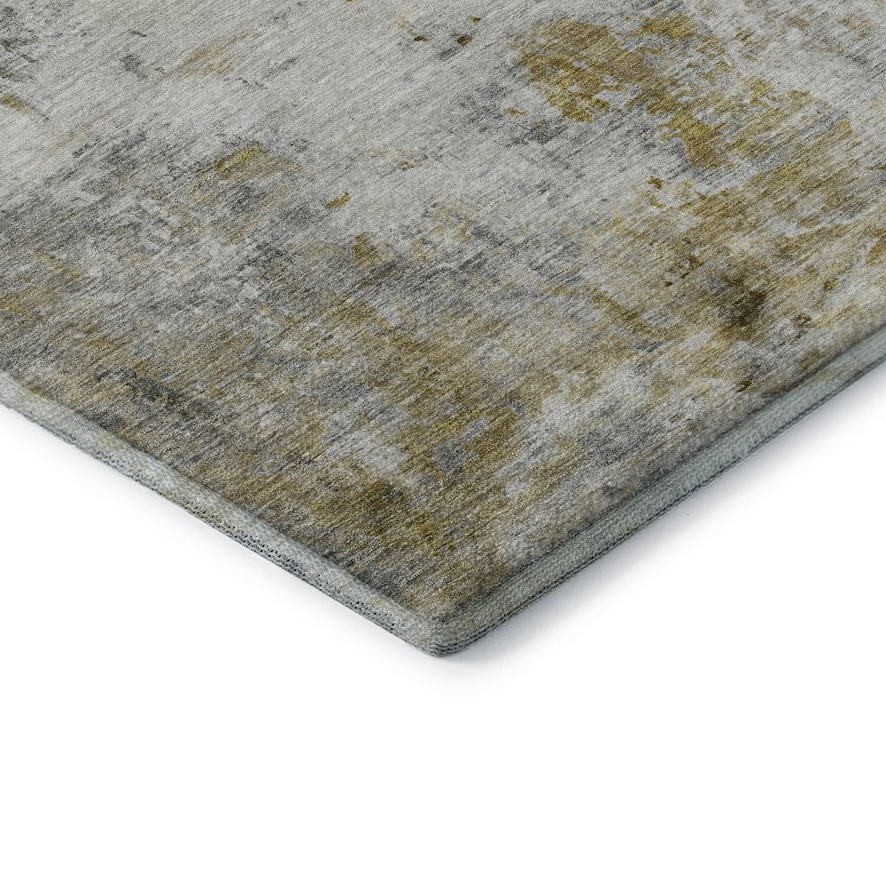 Luxury washable indoor/outdoor Ravenna taupe runner rug by Start2Finish, featuring a 2&