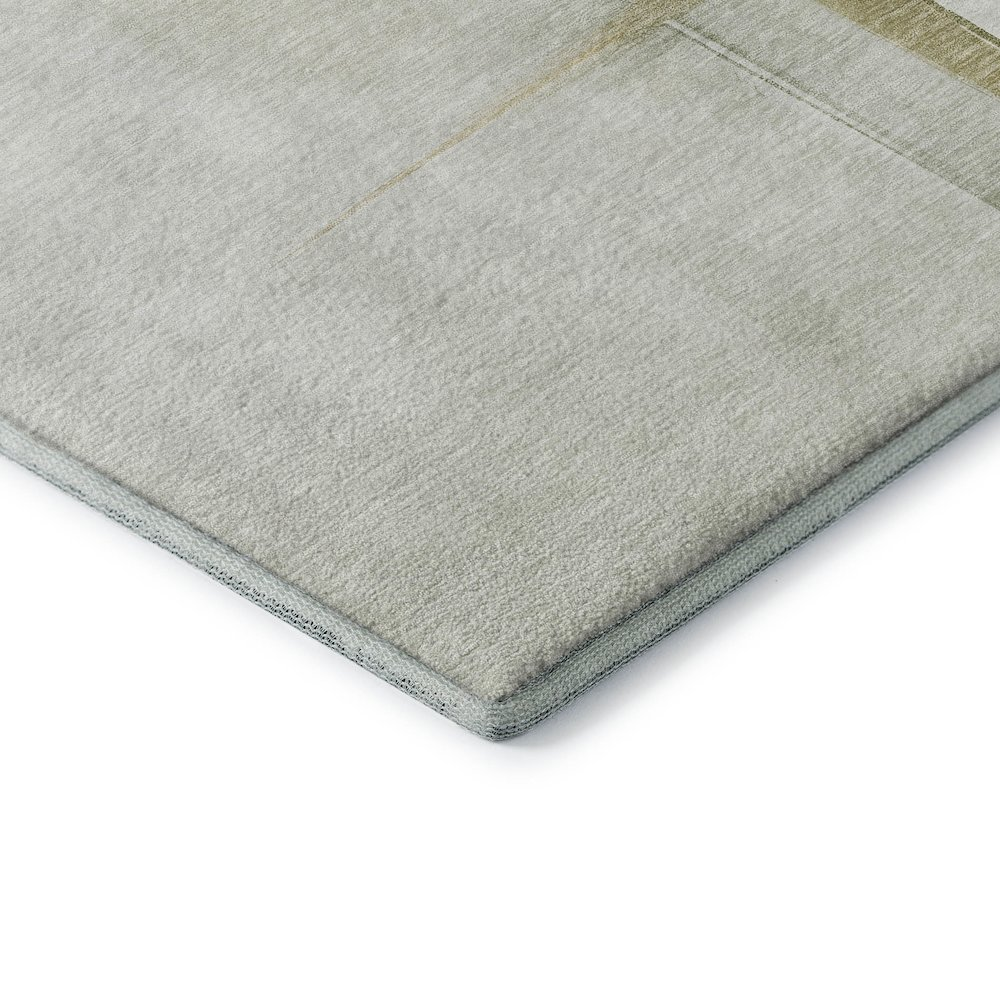 Luxury washable indoor/outdoor Ravenna Aloe 8x10 rug by Start2Finish, featuring vibrant aloe green patterns and durable outdoor fabric.