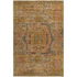 Start2Finish Silk Road Curry 8x10 indoor/outdoor rug with intricate patterns in warm tones, suitable for various interior and outdoor spaces.
