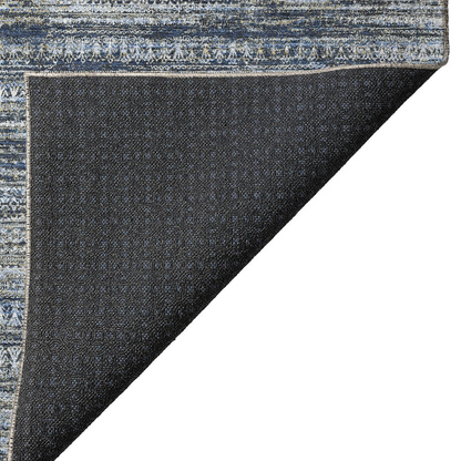 Start2Finish Solace Denim indoor/outdoor runner rug, 2&