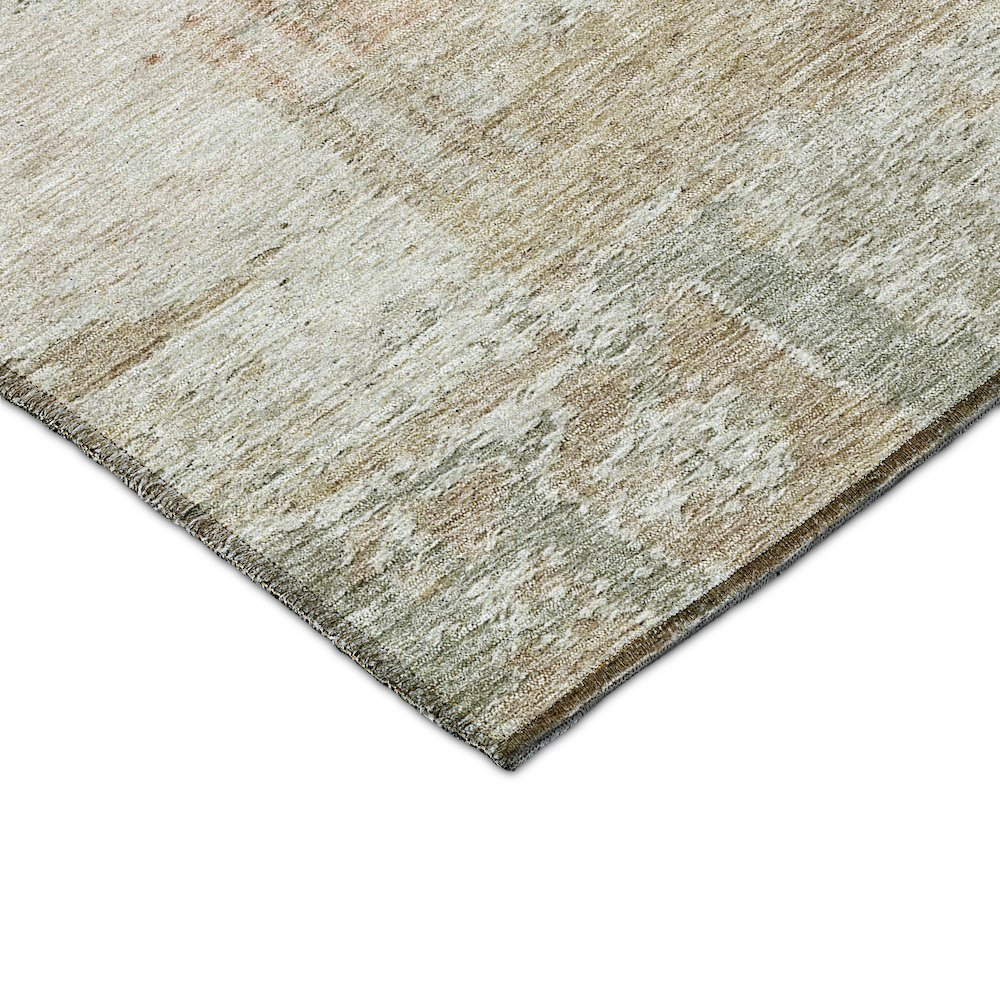 Start2Finish luxury washable indoor/outdoor Solace linen runner rug, 2&