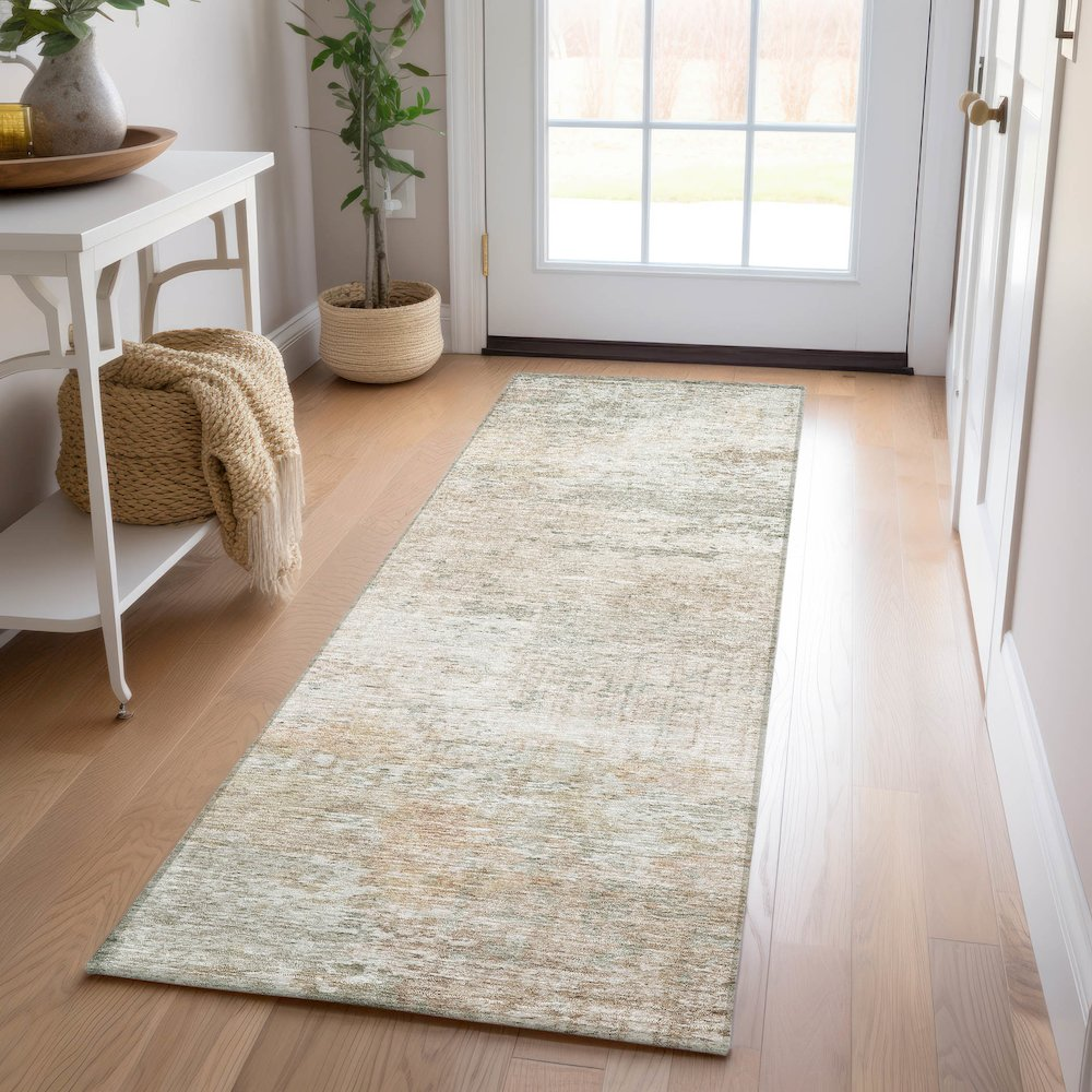 Start2Finish Solace linen indoor/outdoor runner rug, 2&