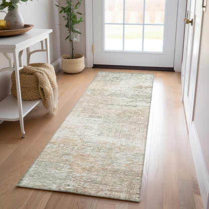 Start2Finish Solace linen indoor/outdoor runner rug, 2&