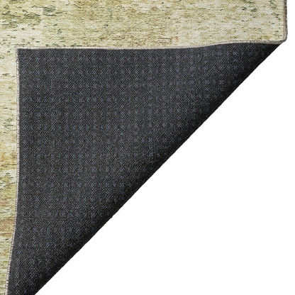 Start2Finish Solace Fern indoor/outdoor washable runner rug, 2&