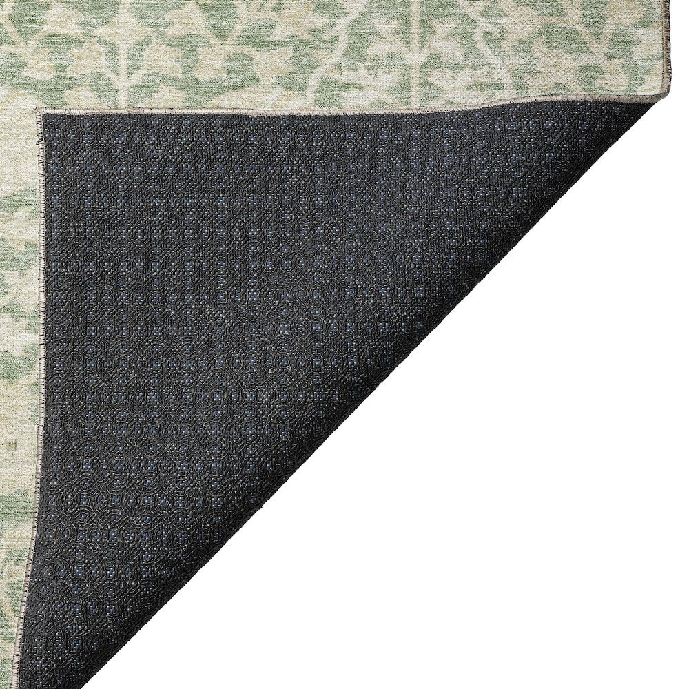 Start2Finish Solace Aloe indoor/outdoor washable rug, 5&