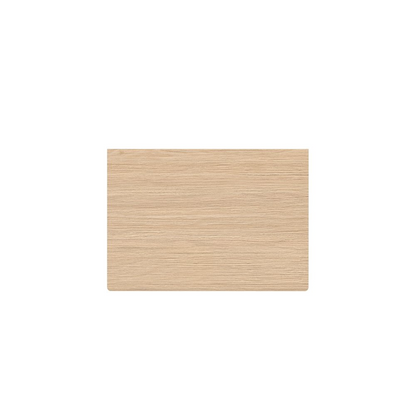 Light oak June Nightstand by Start2Finish, showcasing a modern furniture piece with a smooth finish and sleek design.