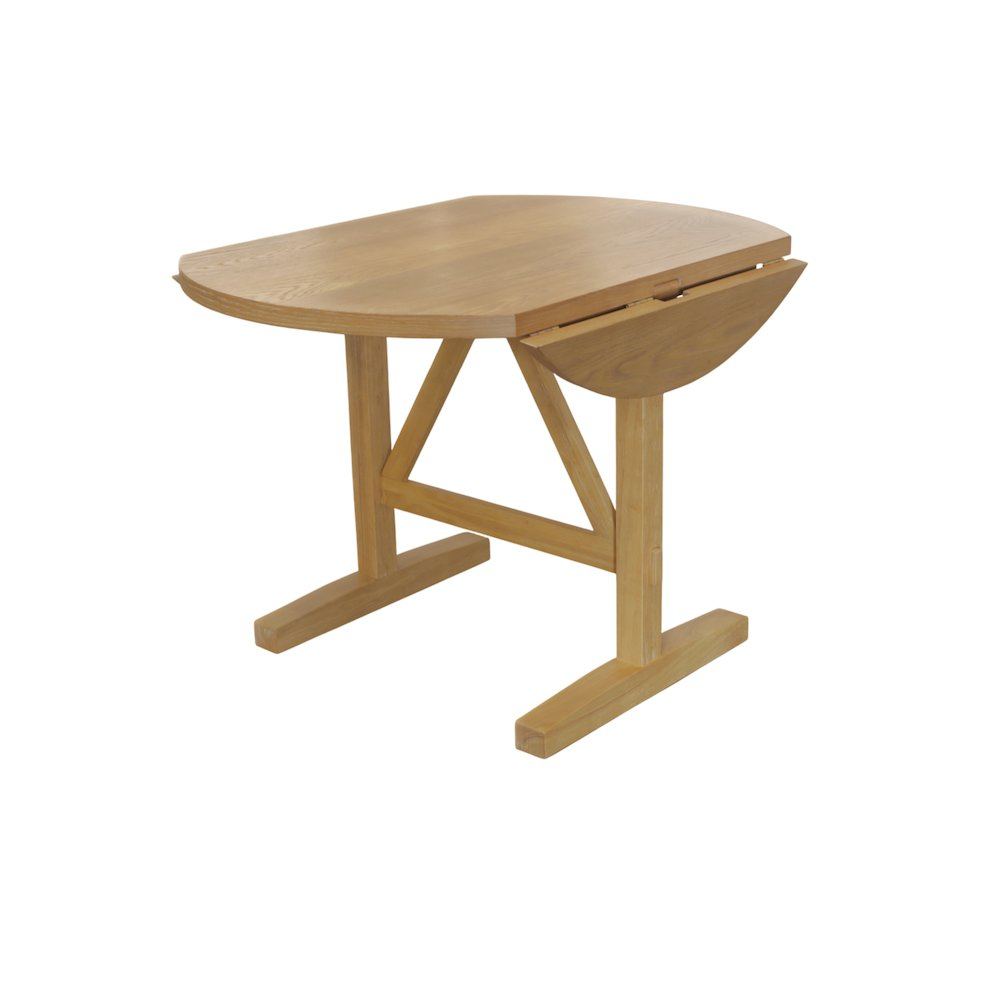 Start2Finish Eleanor round dining table made of sturdy wood with a smooth tabletop and elegant design for modern dining spaces.