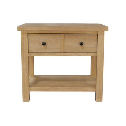 Start2Finish Emilia one drawer nightstand showing a modern wooden furniture piece with a single drawer and sleek finish.