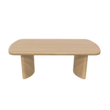 Start2Finish Gabrielle Coffee Table in light oak wood with a sleek, modern design for stylish living room decor.