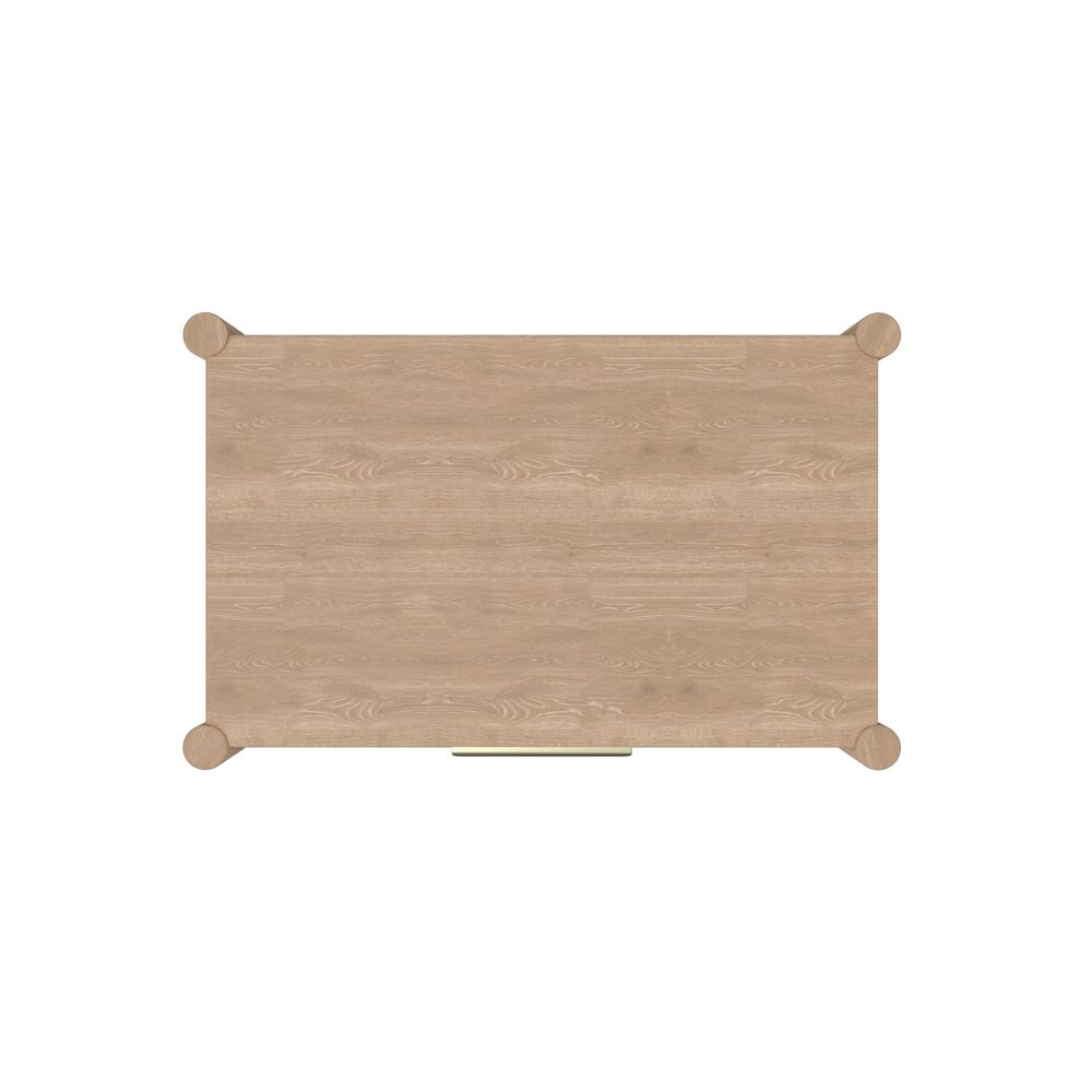 Start2Finish Sinclair nightstand in natural wood finish, featuring a sleek tabletop and storage drawer for modern bedroom decor.
