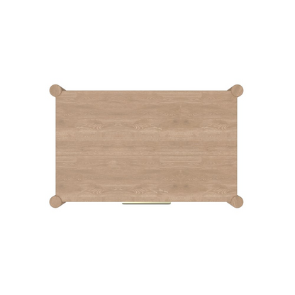Start2Finish Sinclair nightstand in natural wood finish, featuring a sleek tabletop and storage drawer for modern bedroom decor.