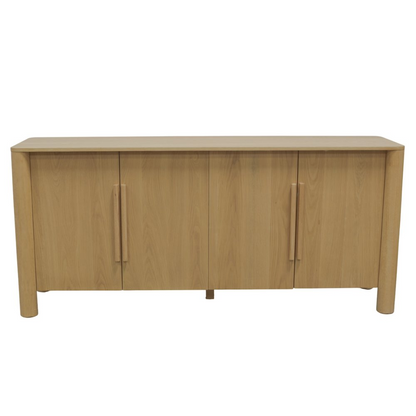 Light oak Hudson sideboard by Start2Finish with sleek wood finish and modern storage drawers.