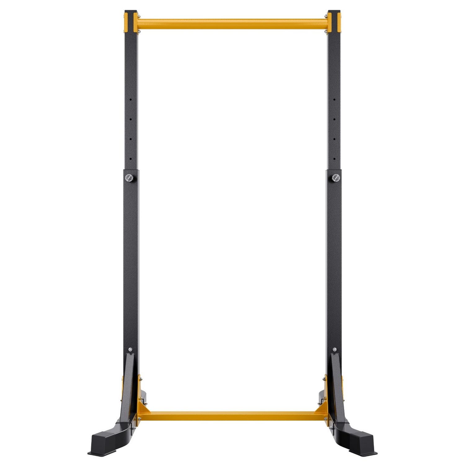 Start2Finish VEVOR portable pull-up bar with H-frame, heavy-duty steel, 8 height levels, for arms, back, and chest workouts.