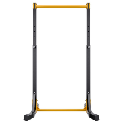 Start2Finish VEVOR portable pull-up bar with H-frame, heavy-duty steel, 8 height levels, for arms, back, and chest workouts.