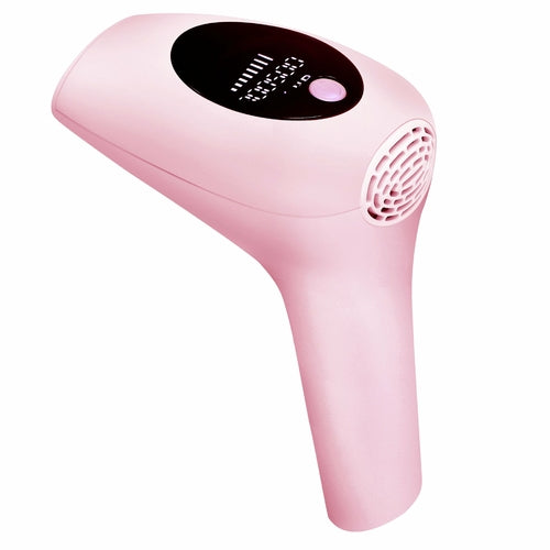 Maroon Asteria Hair Removal Laser Epilator for permanent hair removal, sleek device with laser treatment head for smooth skin