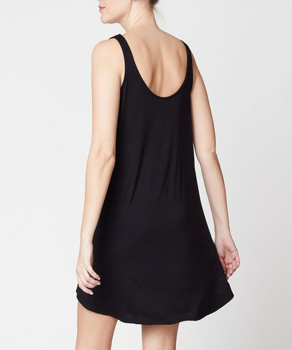 Automotive bamboo pajama cami dress by Jade Icarus featuring a comfortable, lightweight fabric and casual fit.