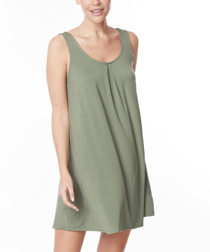 Automotive-themed Jade Icarus bamboo pajama cami dress featuring a bamboo print fabric and casual, comfortable design.
