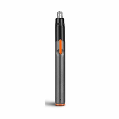 Salmon Lucky vanity hair trimmer for ears and nose, compact tech accessory with a sleek design for grooming facial hair.