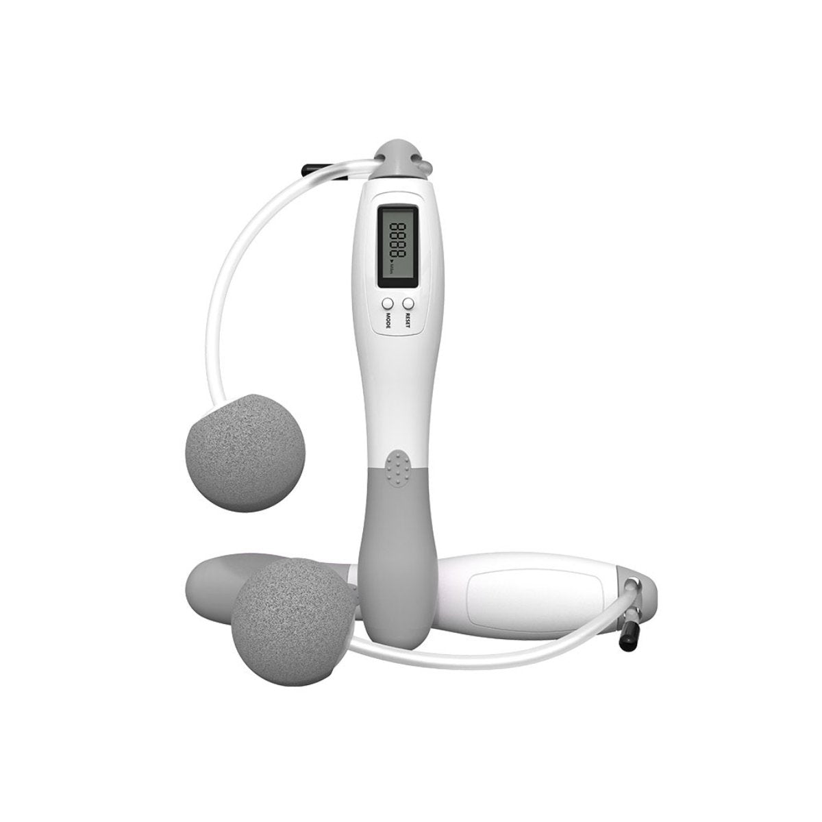 Salmon Lucky Home Gym full body exerciser with electronic jump rope for effective cardio workouts and fitness training.