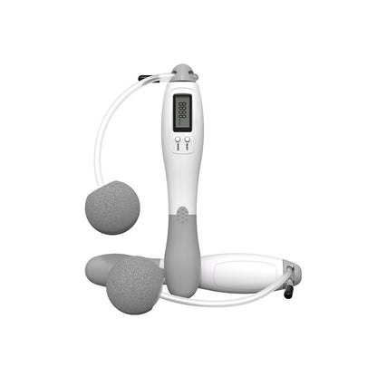 Salmon Lucky Home Gym full body exerciser with electronic jump rope for effective cardio workouts and fitness training.