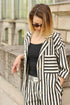 Black handwoven shirt from Blue Helios, a stylish top with intricate woven details and a relaxed fit.