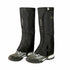 Indigo Eurybia waterproof leg gaiters made of 1000D durable fabric, designed for outdoor sports and hiking protection.