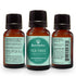 Purple Missy Tea Tree Essential Oil bottle, natural product for diffusers, oils, and candles, with a clear label and green accents.