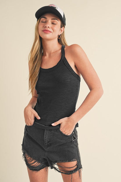 Jade Icarus Maybel Tank top for women, sleeveless casual blouse with a relaxed fit, in a soft, breathable fabric.