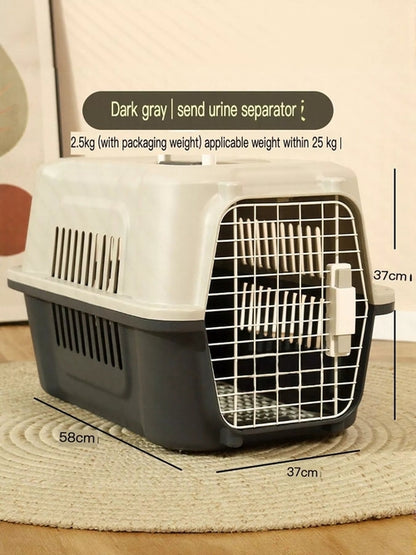 Pear Daisy portable pet carrier for home and garden, featuring breathable mesh sides and secure zipper closure for small pets.