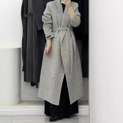 Red angora women&