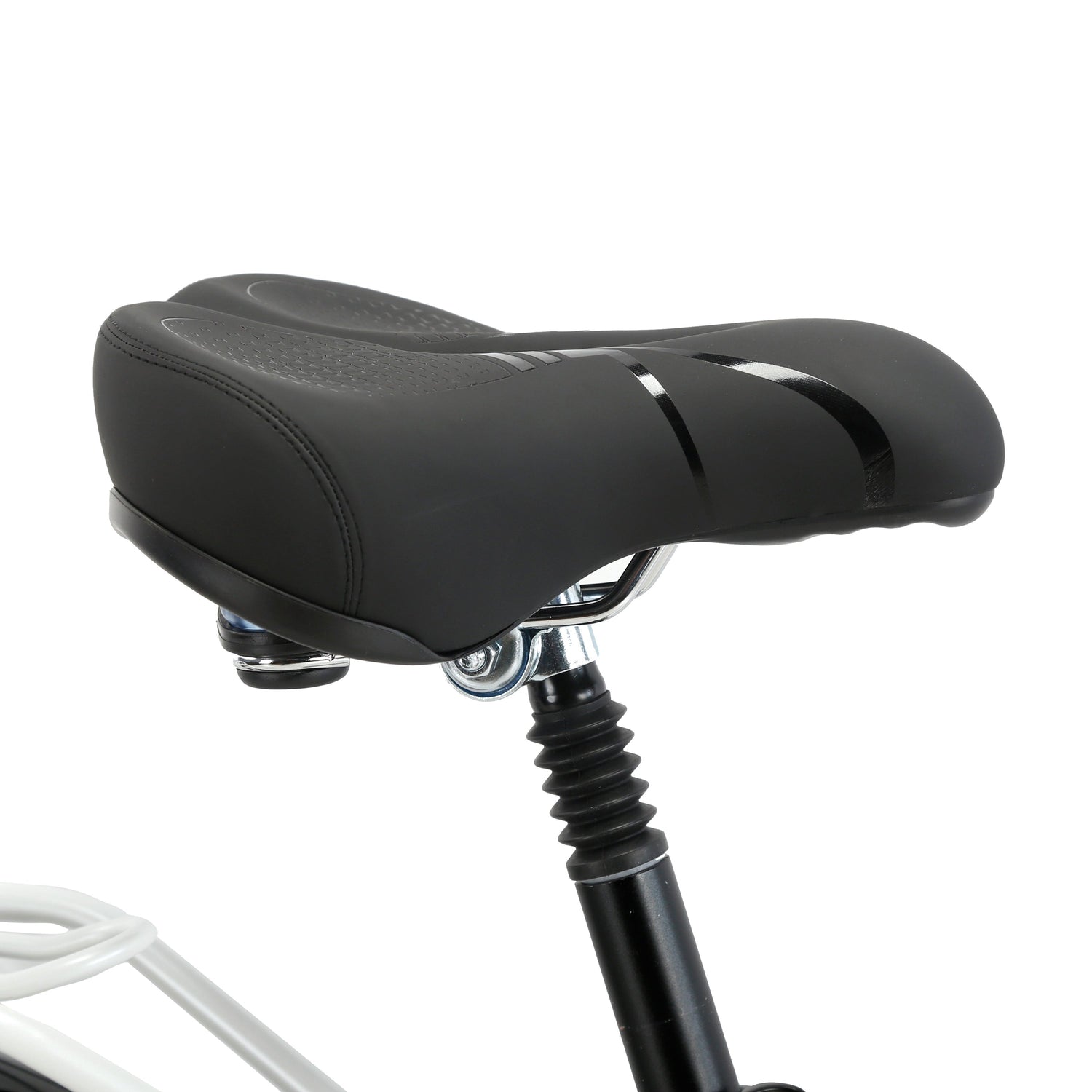 Puce Hades CYSUM X-City women’s e-bike with 26-inch aluminum frame, 250W motor, 10Ah battery, ready for urban riding.