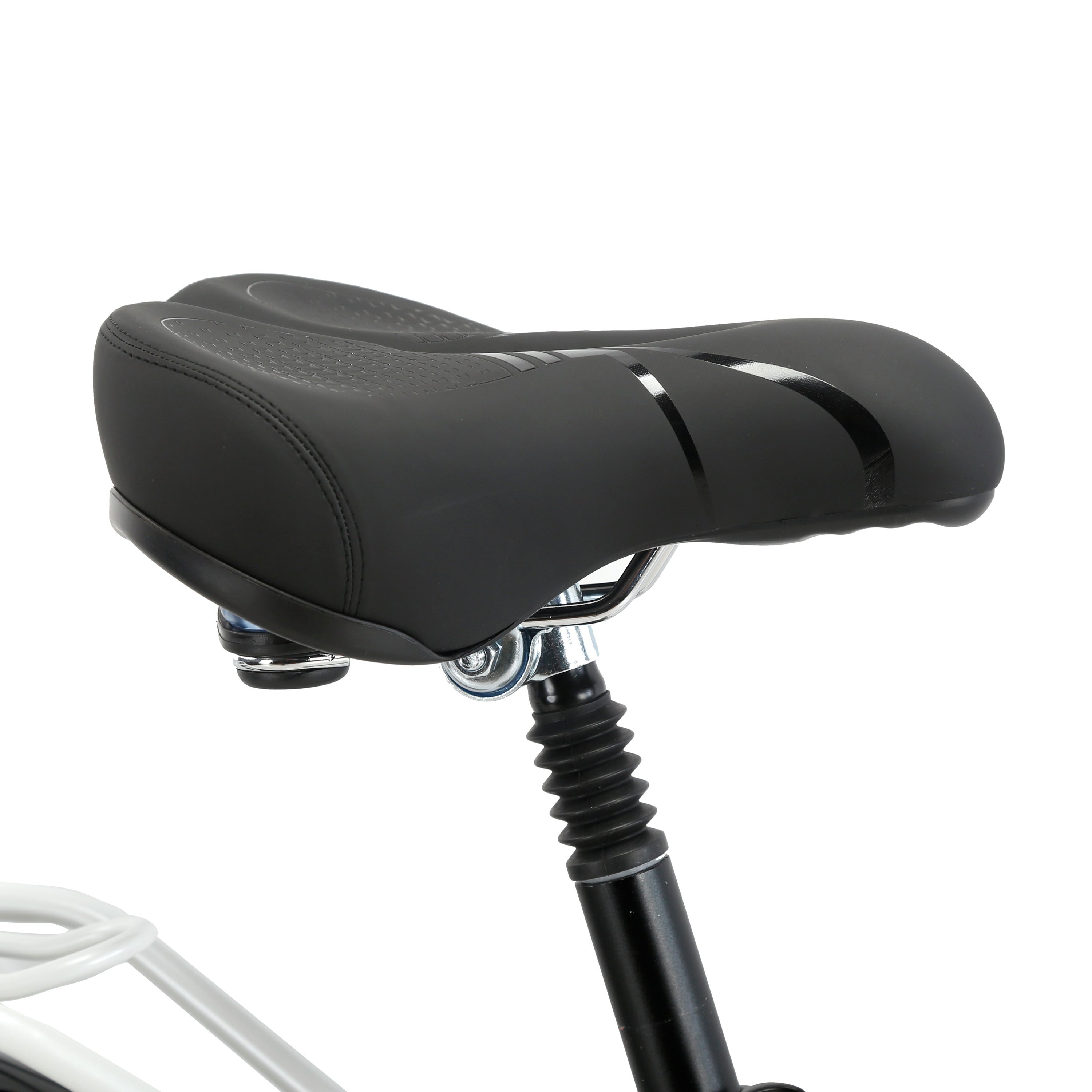 Puce Hades CYSUM X-City women’s e-bike with 26-inch aluminum frame, 250W motor, 10Ah battery, ready for urban riding.