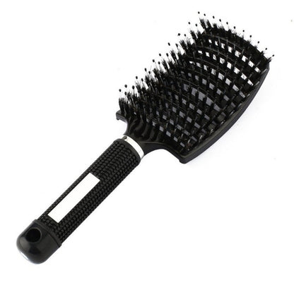 CJDropshipping anti-knot detangler hairbrush for women with smooth bristles, designed for easy hair detangling and styling.