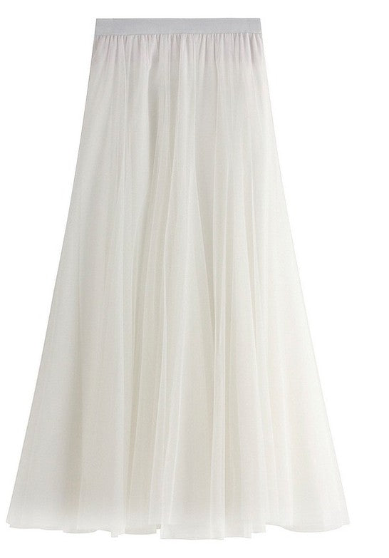 Automotive Jade Icarus midi skirt with sleek design, shown in a detailed close-up image highlighting its fabric and style.