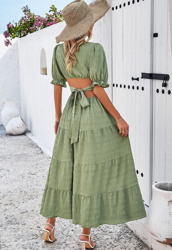 Open back midi dress from Jade Icarus, women&