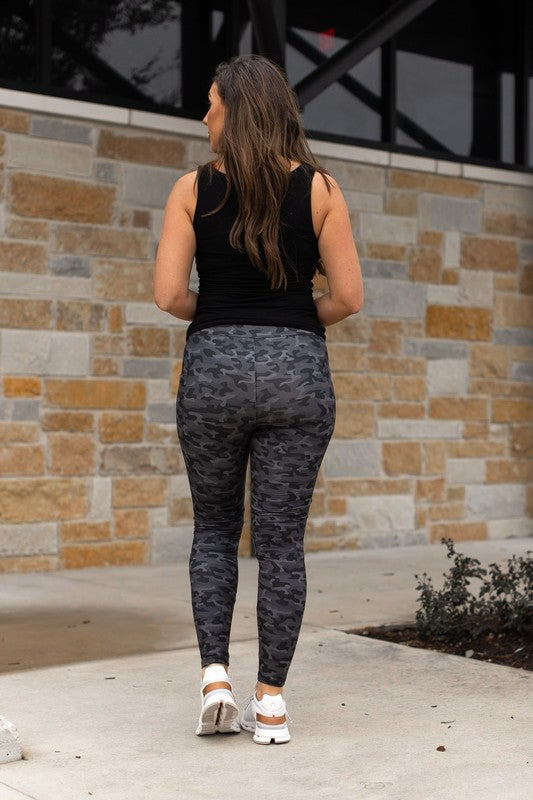 Jade Icarus Maverick Camo Full Length Leggings for women, featuring a stylish camouflage pattern and comfortable fit.