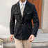 Carmine Juneberry Corduroy Command Jacket from Haute Edition 25, featuring a tailored fit and classic corduroy texture.