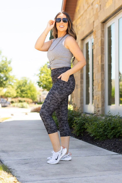 Women’s Jade Icarus Maverick Camo Capris, stylish camouflage-print women&