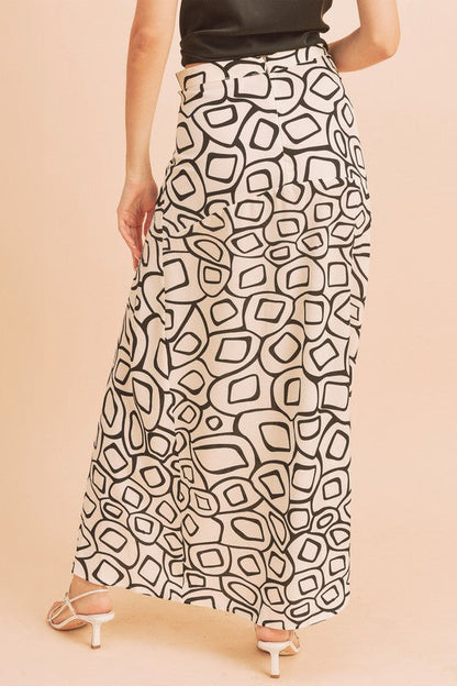 Automotive olive-colored skirt by Jade Icarus, featuring detailed fabric texture and tailored fit, shown in a close-up view.